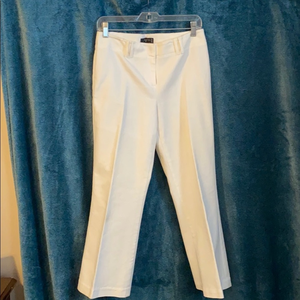 Josephine white cotton pants